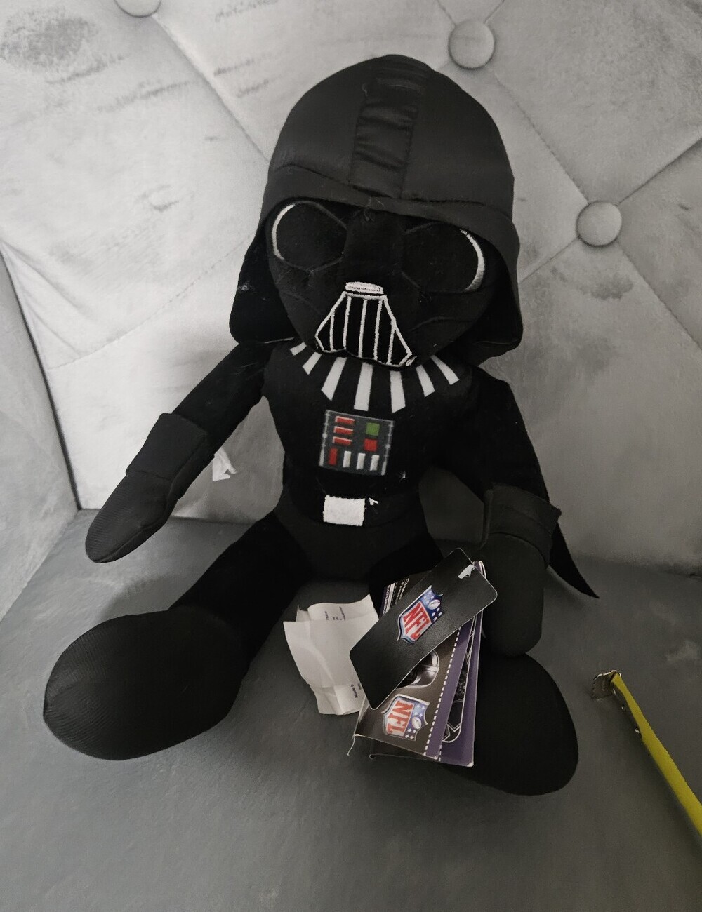 NWT NFL Starward  Darth Vader Plush Character Toy - Black